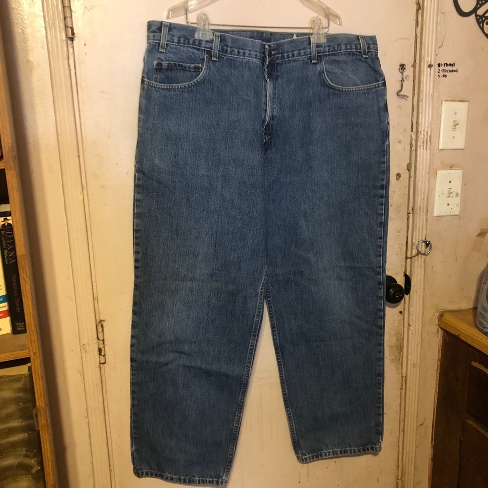 Mens Kirkland brand blue jeans